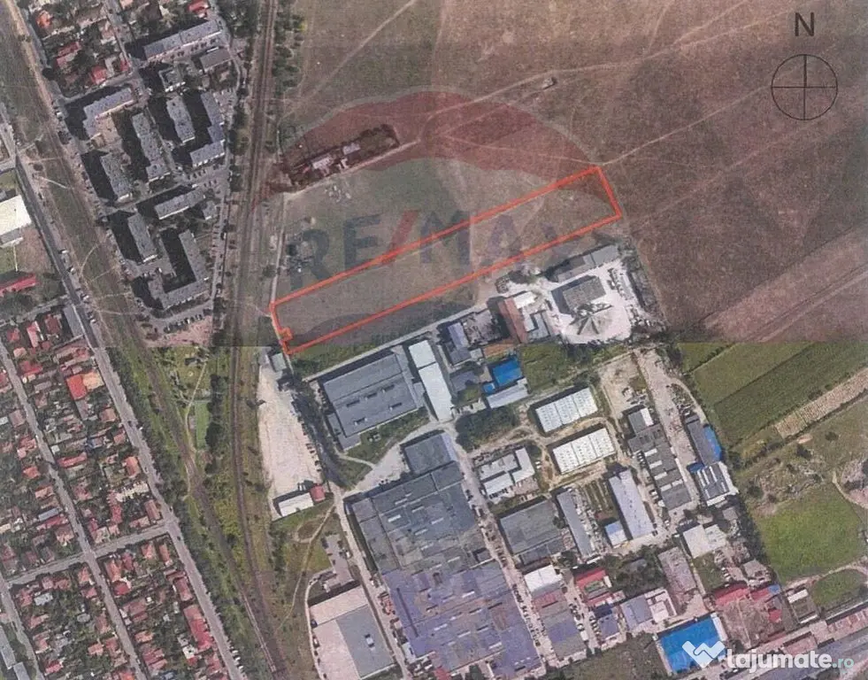 Teren industrial 16.434 mp, PUZ aprobat, Uzina 2, Brașov