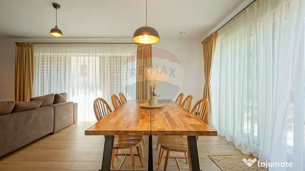 Casă modernă premium de închiriat,4 camere,Curte gener...