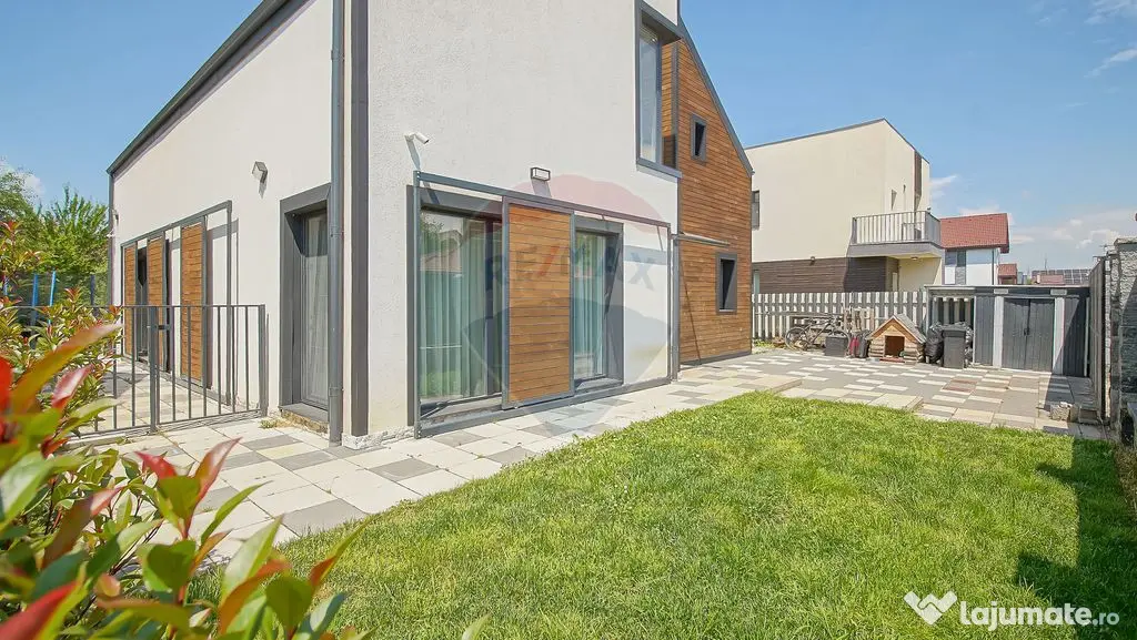 Casă modernă premium de închiriat,4 camere,Curte gener...