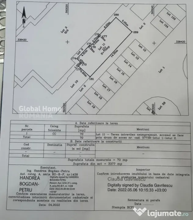 Apartament 2 camere | Gradina 70MP | 1 Loc de Parcare Inclus