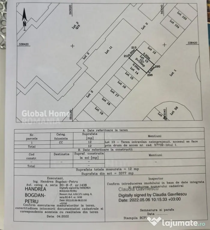 Apartament 2 camere | Gradina 70MP | 1 Loc de Parcare Inclus