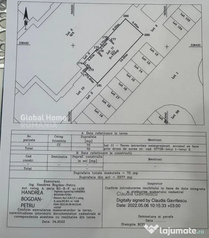 Apartament 2 camere | Gradina 70MP | 1 Loc de Parcare Inclus