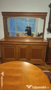 Set mobilier sufragerie din lemn masiv de cires 
