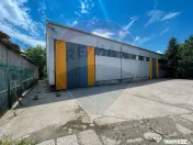 Hala + platforma betonata 600mp, Stefanesti langa centura