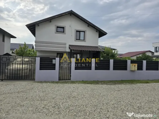 Casa mobilata si utilata- 4 camere - 2 bai - 350mp teren