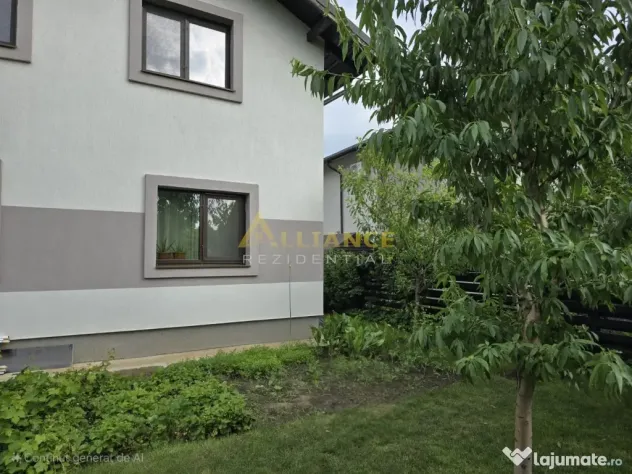 Casa mobilata si utilata- 4 camere - 2 bai - 350mp teren