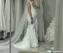 Vand rochie de mireasa noua, necununata