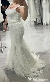 Vand rochie de mireasa noua, necununata