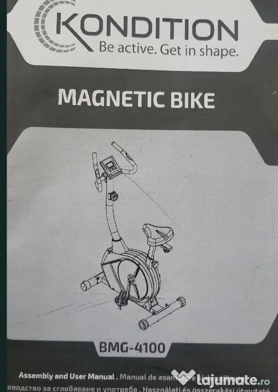 Bicicletă magnetică fitness Kondition