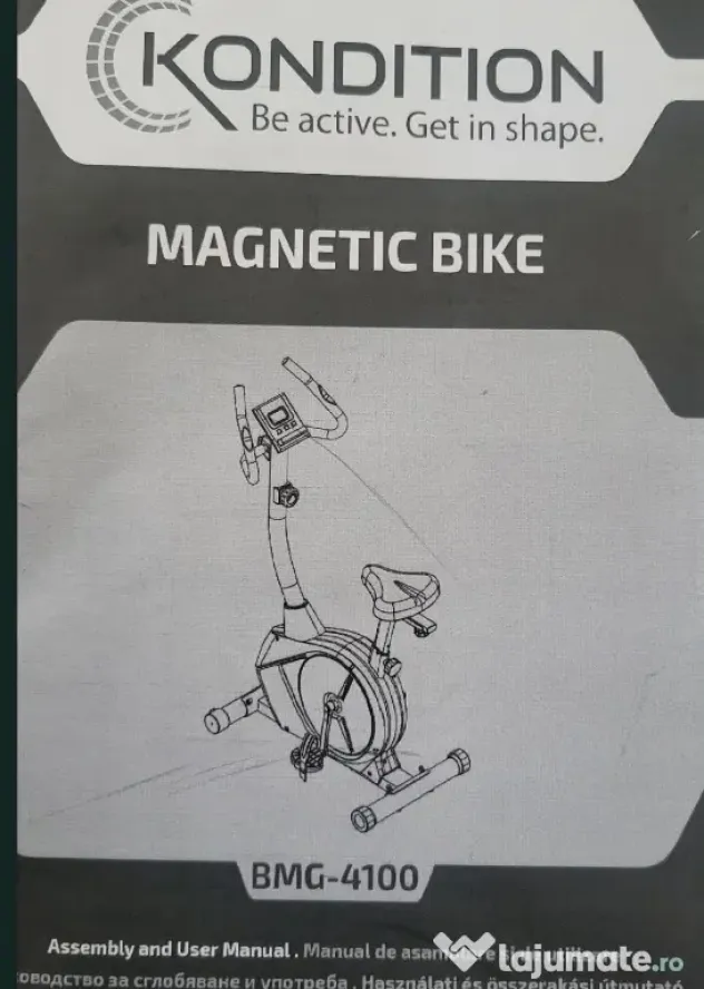 Bicicletă magnetică fitness Kondition