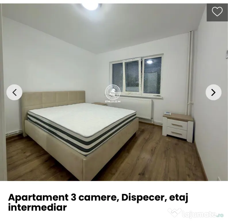 Apartament cu 3 camere nou renovat pentru închiriere semicentral