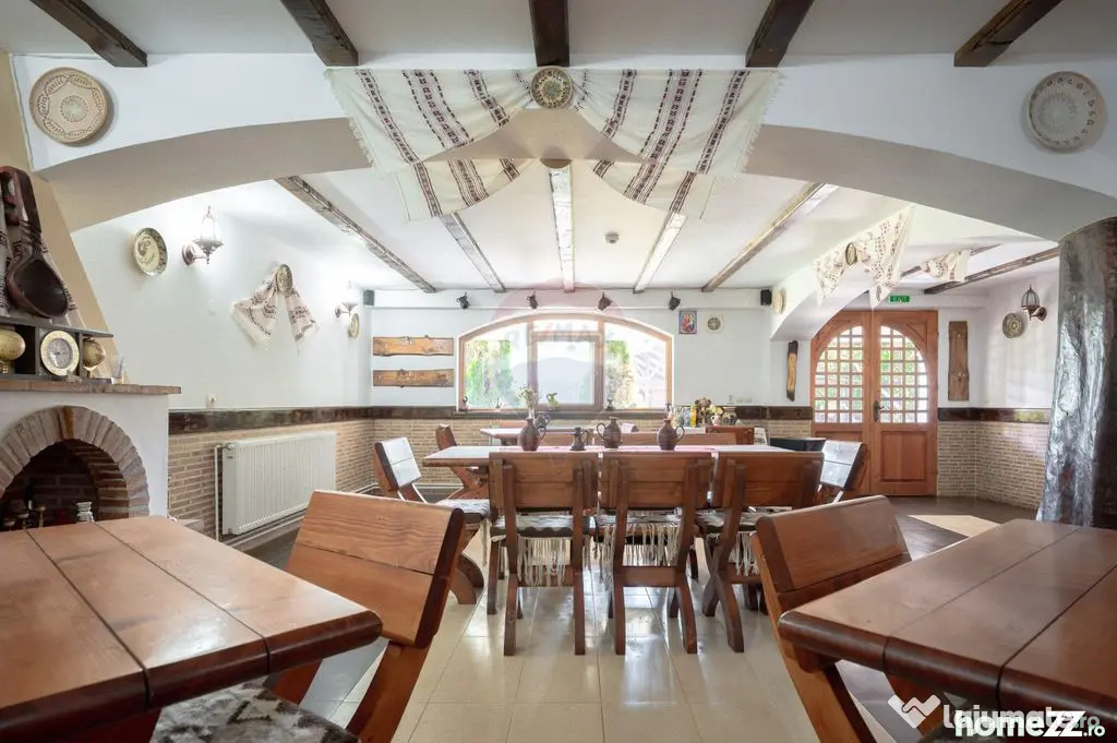 Cabană turistică, 12 camere cu restaurant, bucătărie ...