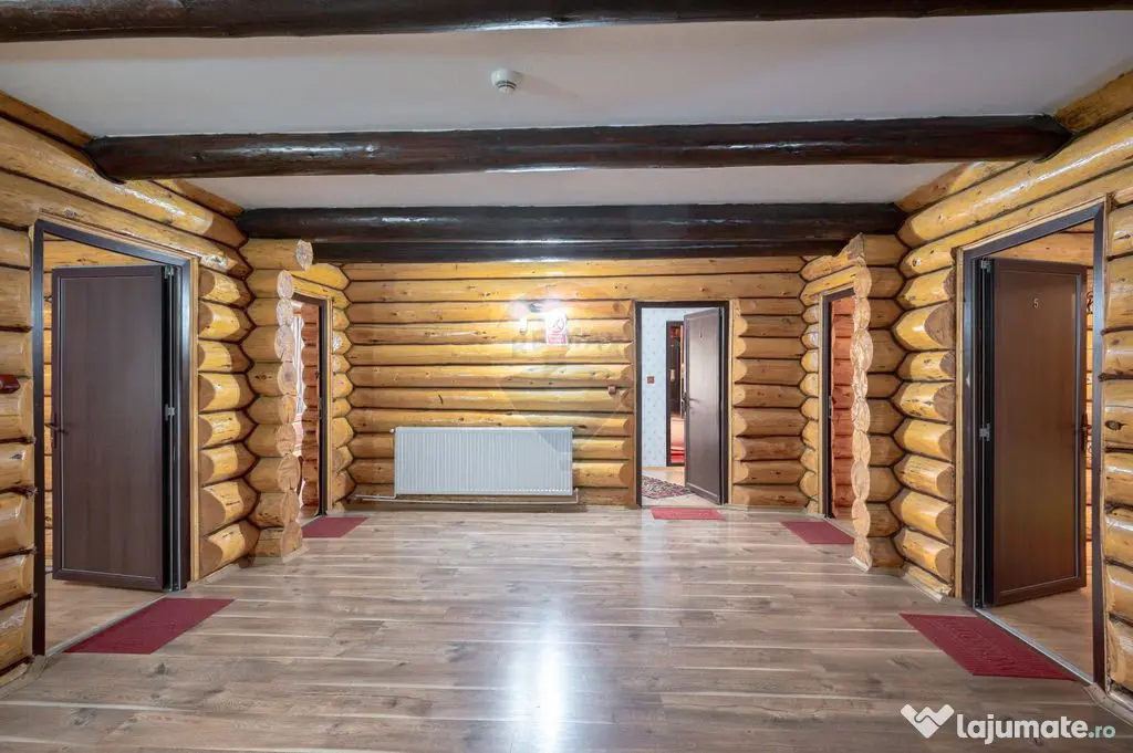 Cabană turistică, 12 camere cu restaurant, bucătărie ...