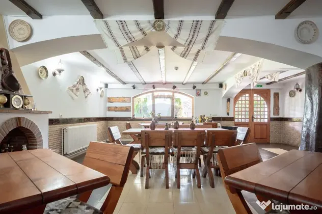 Cabană turistică, 12 camere cu restaurant, bucătărie ...