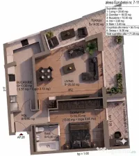 2 camere, 71 mp utili, 500 m metrou Nicolae Grigorescu (Ilioara), Park 