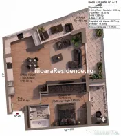 2 camere, 71 mp utili, 500 m metrou Nicolae Grigorescu (Ilioara), Park