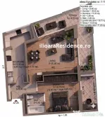 2 camere, 71 mp utili, 500 m metrou Nicolae Grigorescu (Ilioara), Park