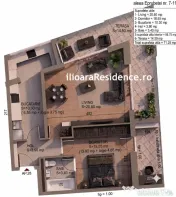 2 camere, 71 mp utili, 500 m metrou Nicolae Grigorescu (Ilioara), Park