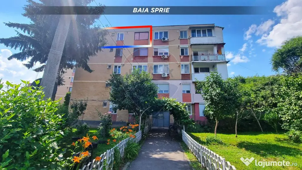 Apartament 3 camere | Central Baia Sprie | Finisat Clasic