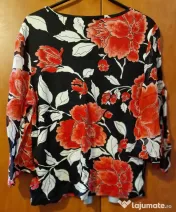 Bila, bluza dama, imprimeu floral, XL