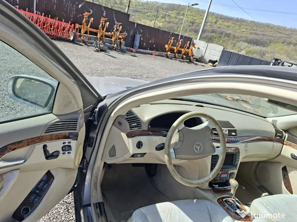 Mercedes-Benz S 320 Classe, an 2005, cutie de viteze 5G-Tronic 5 trepte automata