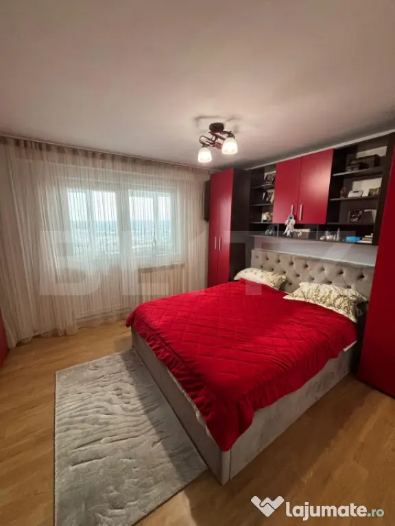 Apartament decomandat cu 3 camere | 2 balcoane | Boxă și p