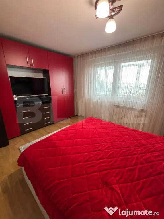 Apartament decomandat cu 3 camere | 2 balcoane | Boxă și p