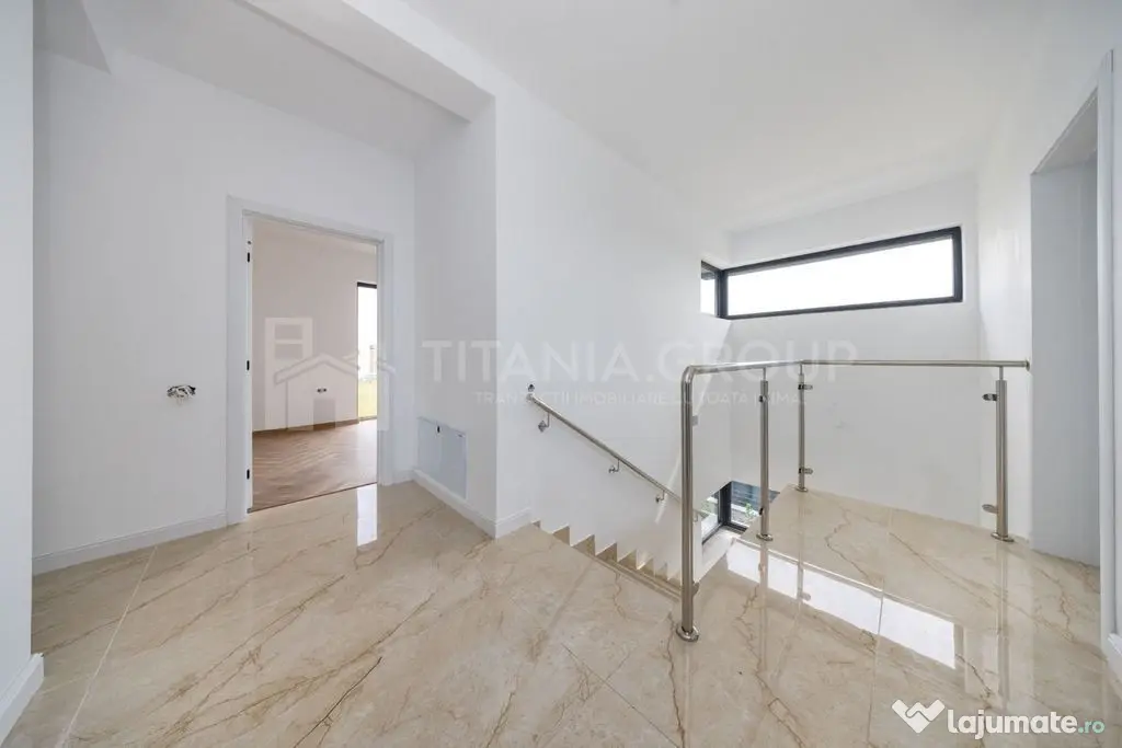Casă individuală nouă , 4 camere, teren 519 mp, Sanpetru