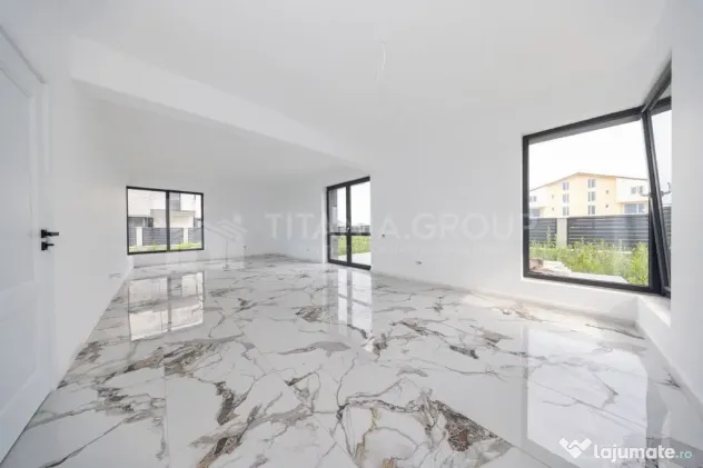 Casă individuală nouă , 4 camere, teren 519 mp, Sanpetru