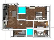 Apartament 3 camere Premium | 2 Balcoane | Parcare | Zona IS 