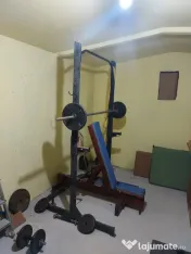 Rack suport bara gym domyos 500 bodybuilding 
