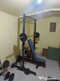 rack suport bara gym domyos 500 bodybuilding