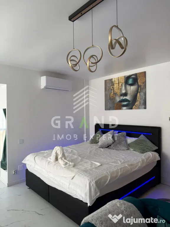 Apartament 2 camere modern 43mp | jacuzzi | balcon | Zona Iu