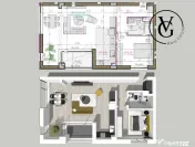 Apartament 2 camere - Complexul Rezidential Blue Bike EDEN