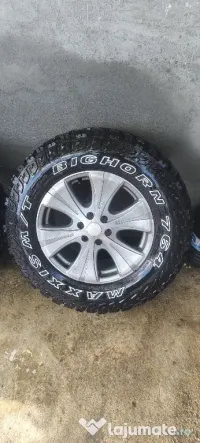 Jante+cauciucuri 265/65/R17 M/T Nissan 