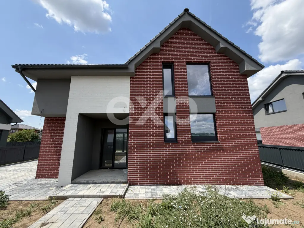 Casă nouă în Jucu, 142 mp utili, 3 dormitoare, 3 bai, 0 C