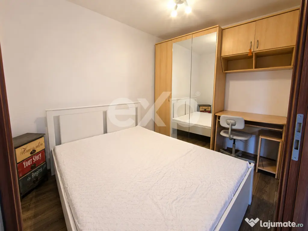 Apartament 1 camera + nisa dormit | 40 mp + balcon | Gheorgh