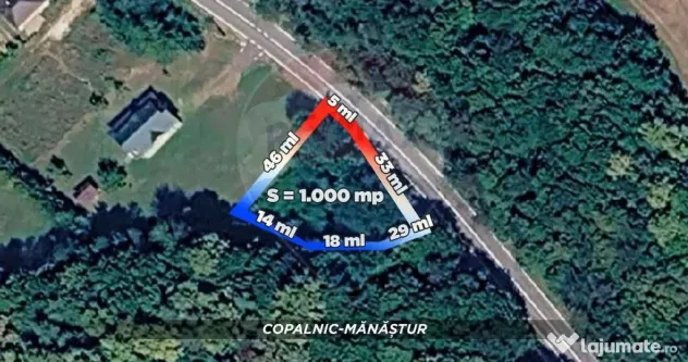 Teren de vânzare Curtuiusu Mic