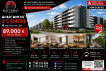 Apartament Nou | 2 Camere | Comision 0% | La avans 15% disco