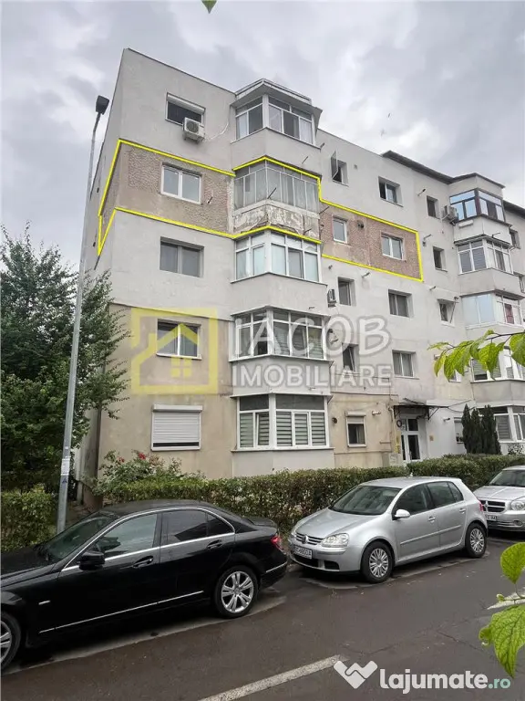 Str. Neagoe Voda, 3 camere, etaj 3, Bacau