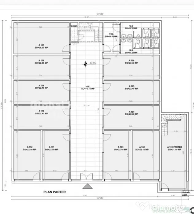 Spațiu comercial - P+1 ET- 760 MP |Colentina-Activitati Mu