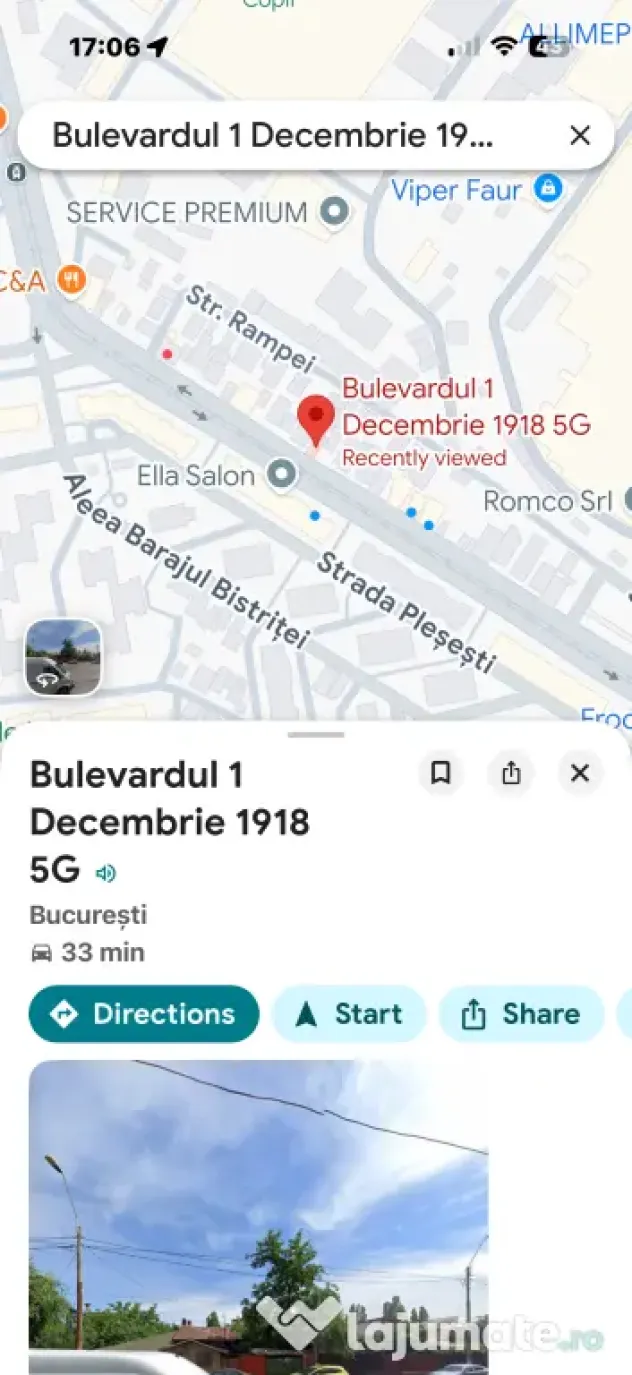 Teren proprietar toate utilitățile 352mp