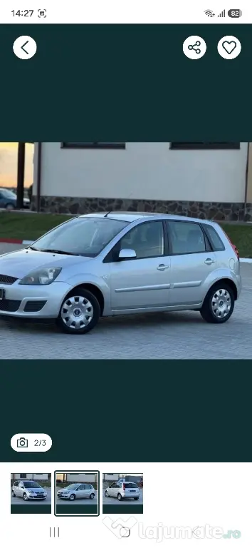 vând Ford fiesta