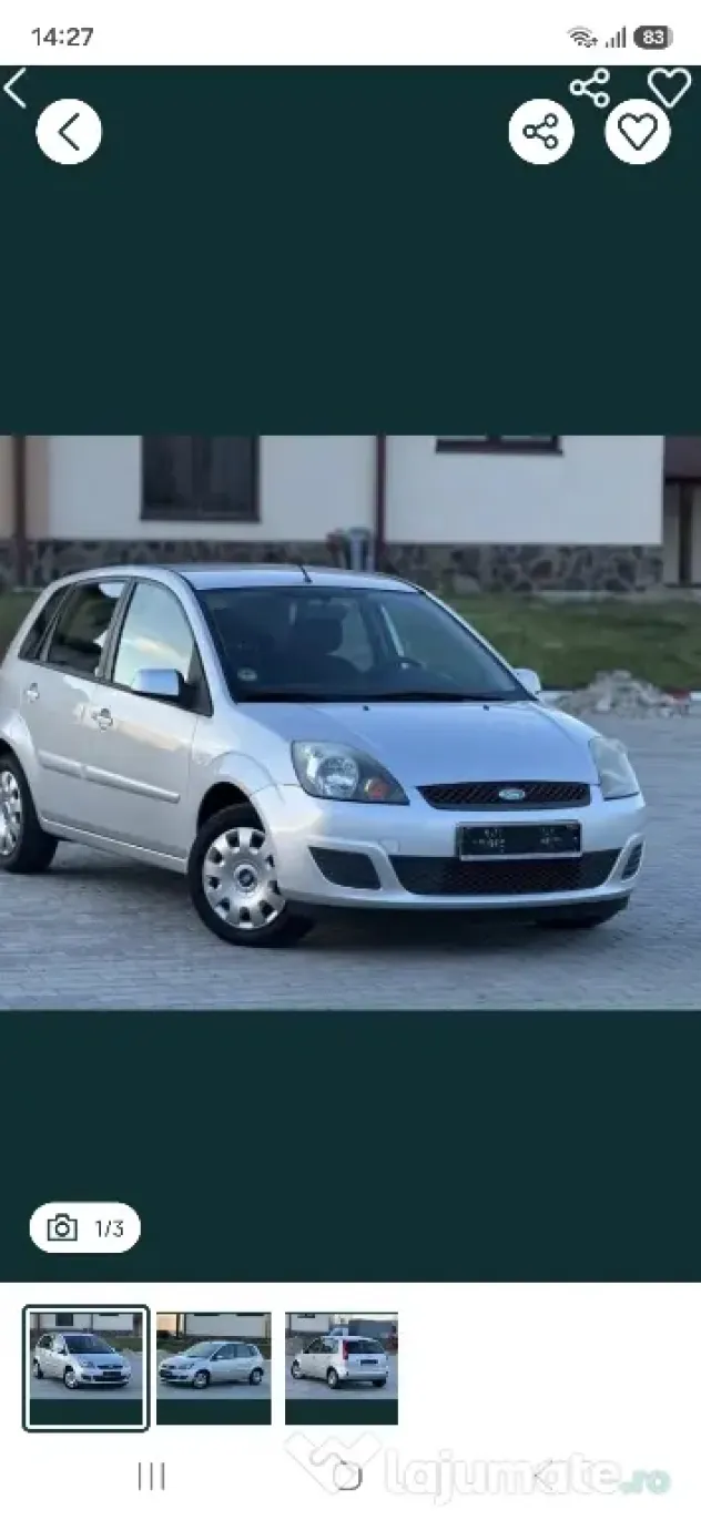 vând Ford fiesta