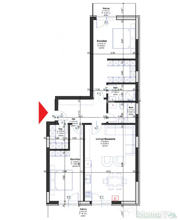 Apartament 3 camere Pitesti | Zona Stadion - Pitesti (Arges)