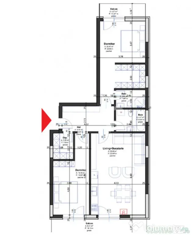 Apartament 3 camere Pitesti | Zona Stadion - Pitesti (Arges)