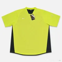 Tricou Nike Football Vintage XXL bărbați verde neon original 