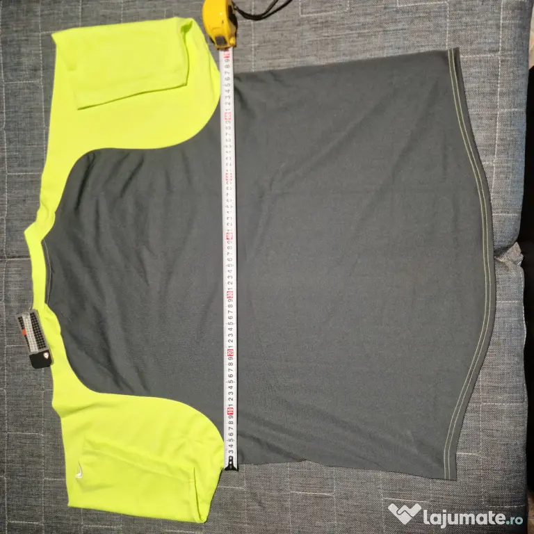 Tricou Nike Football Vintage XXL bărbați verde neon original