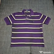 Tricou Polo Ralph Lauren S mov în dungi bărbați original casual 