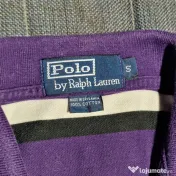 Tricou Polo Ralph Lauren S mov în dungi bărbați original casual 